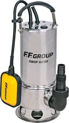 Single Phase Sewage Pump – DWSP 1100X Inox